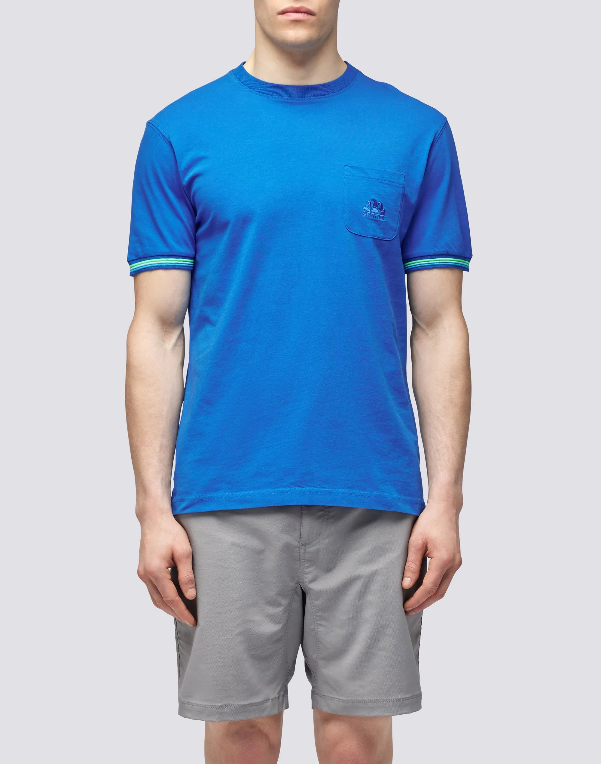 T-SHIRT ROUND NECK WITH POCKET