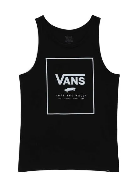 T-Shirt Vans MN Print in Black/ballad Blue