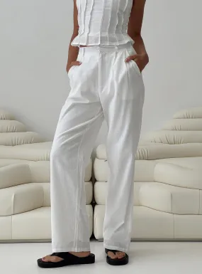 The Dishy White Pants