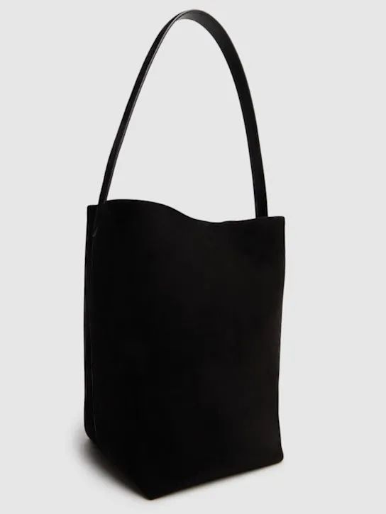 The Row   Medium N/S Park Tote suede bag 