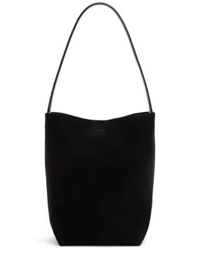 The Row   Medium N/S Park Tote suede bag 