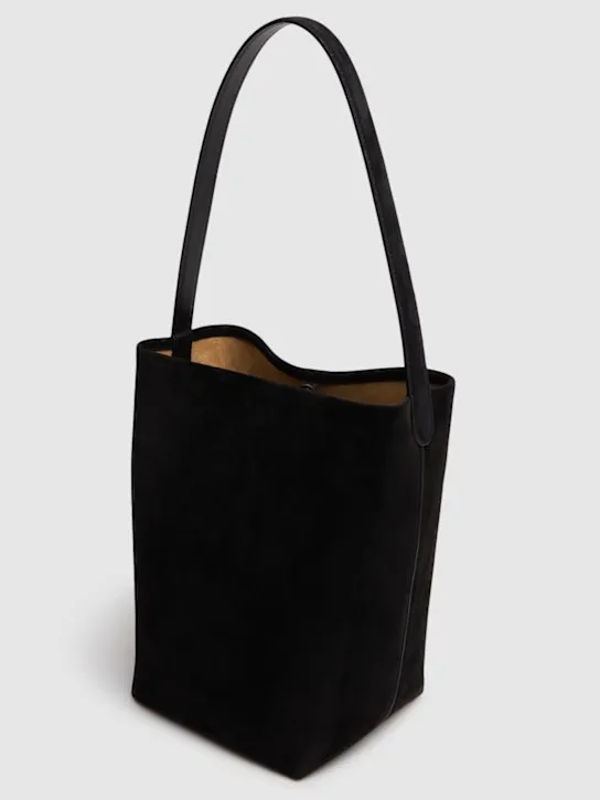 The Row   Medium N/S Park Tote suede bag 