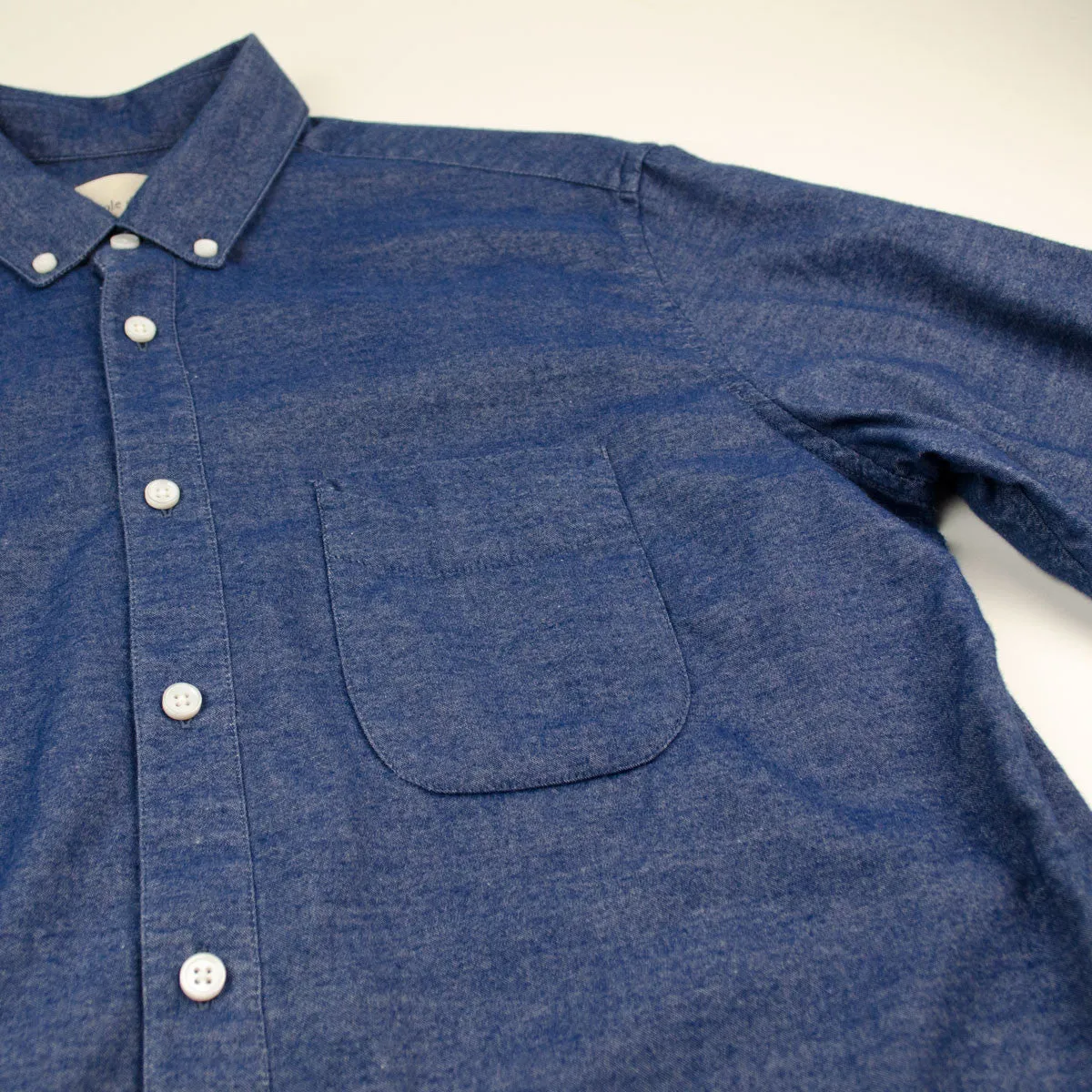 Thought School - Navy Brushed Home Shirt