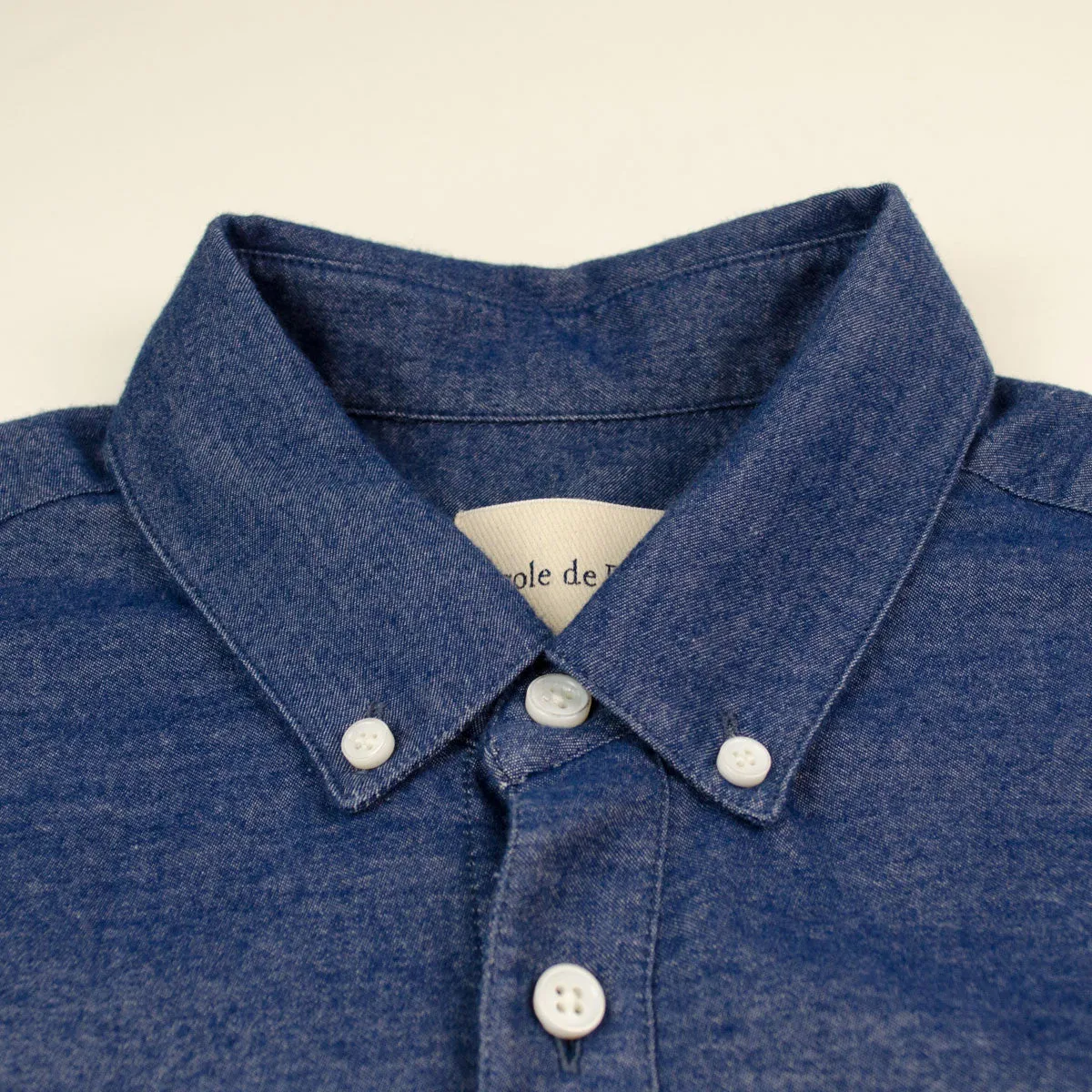 Thought School - Navy Brushed Home Shirt