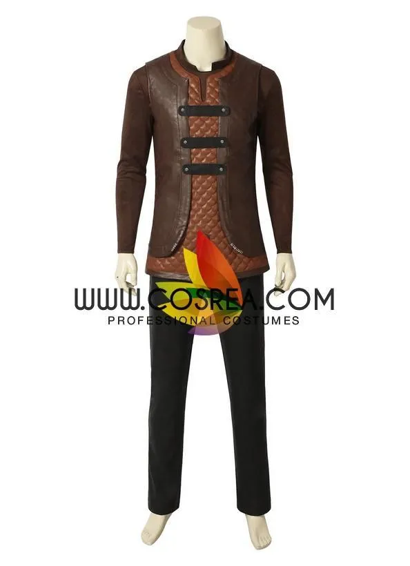 Train Your Dragon 3 Hiccup Cosplay Costume - PU Leather Costume