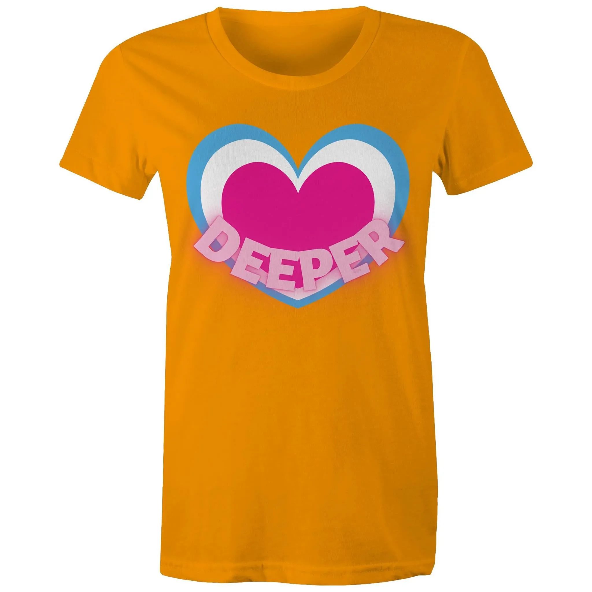 Trans Pride Australia Deep T-Shirt for Women (T008)