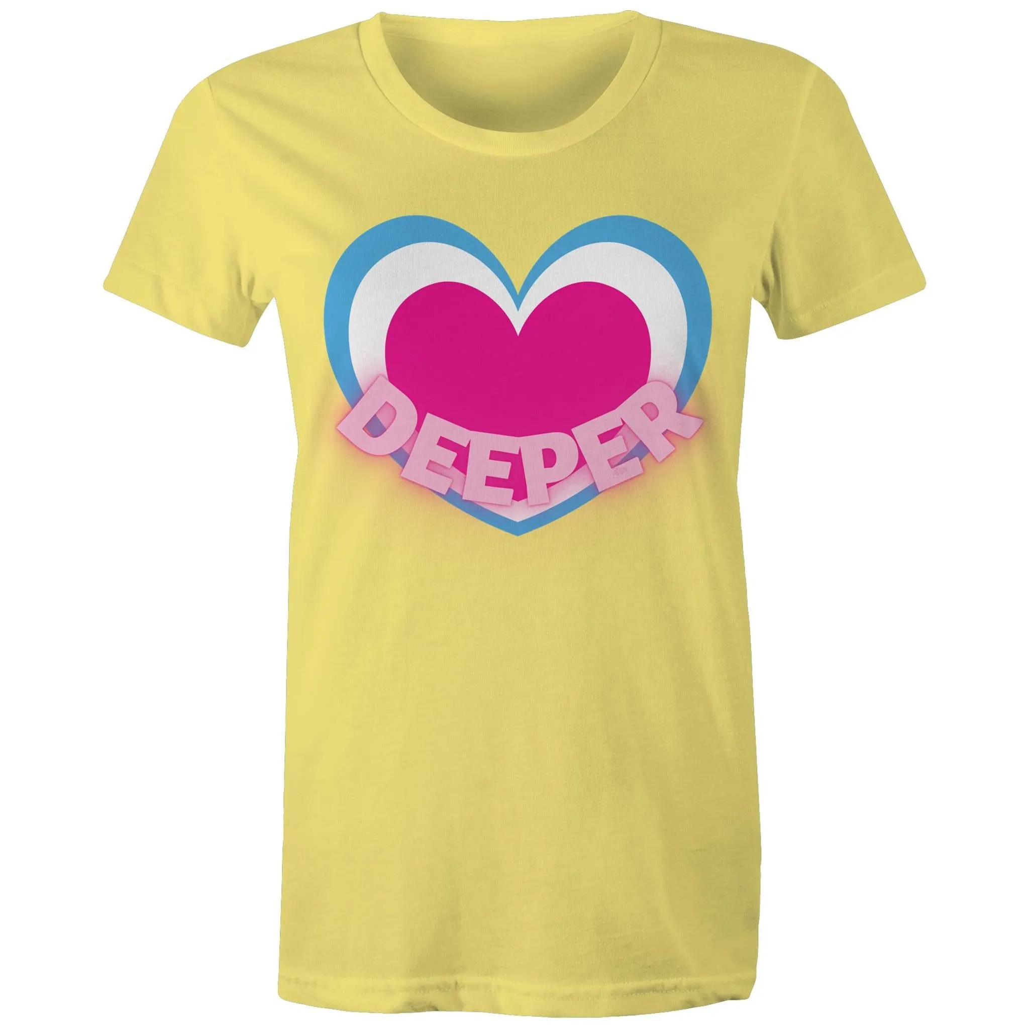 Trans Pride Australia Deep T-Shirt for Women (T008)