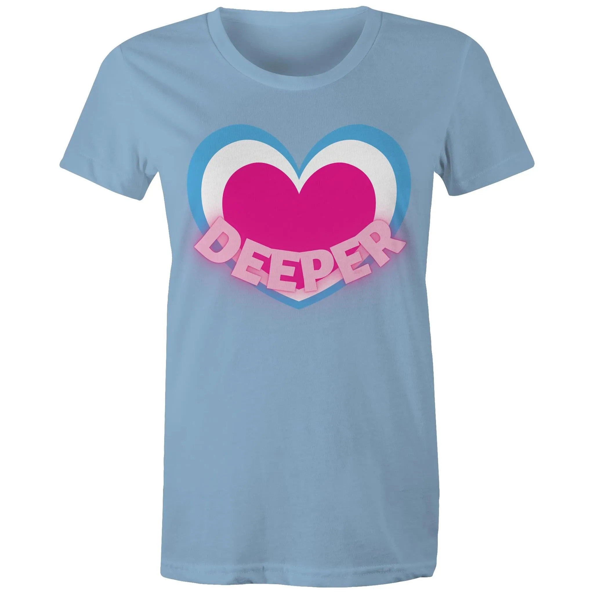 Trans Pride Australia Deep T-Shirt for Women (T008)