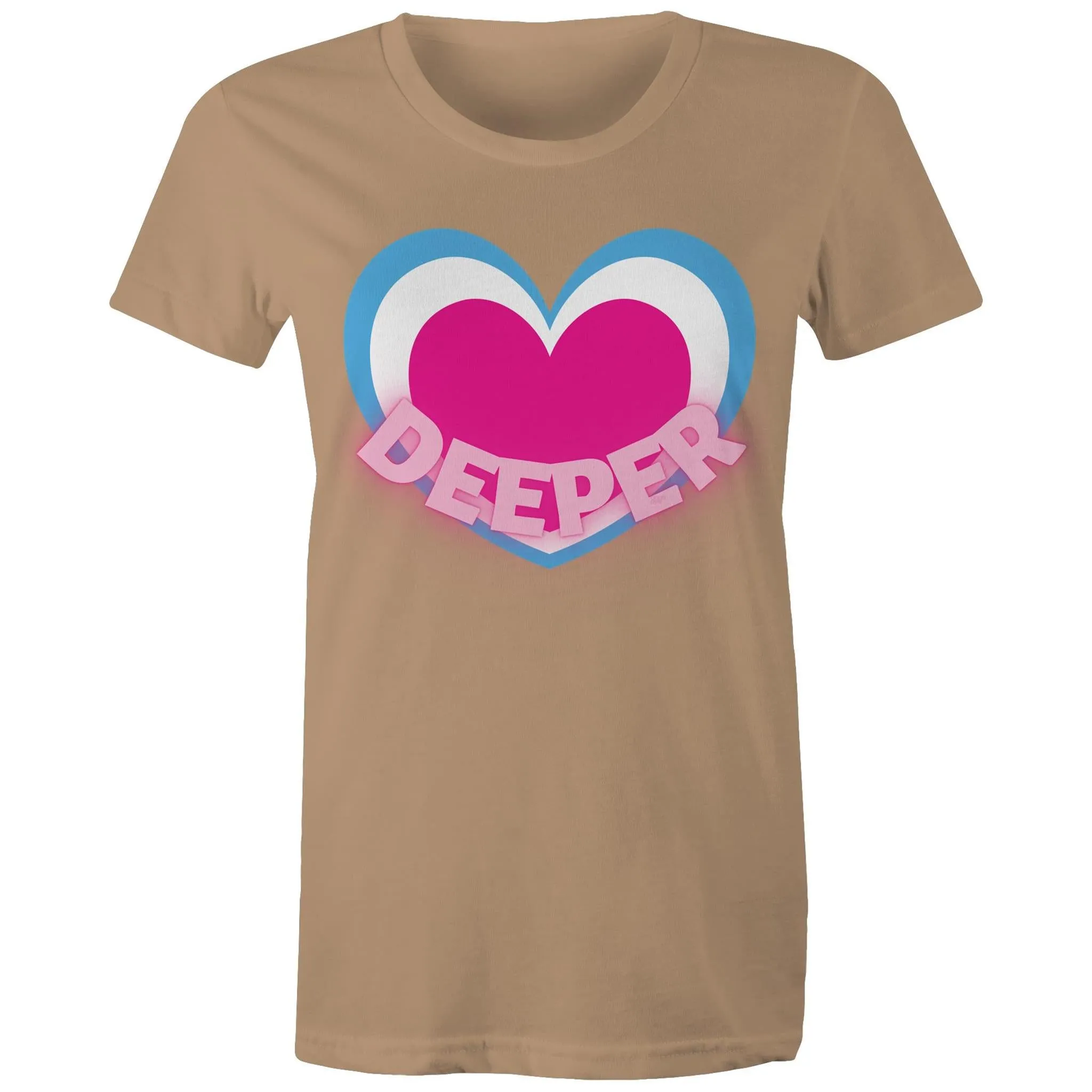 Trans Pride Australia Deep T-Shirt for Women (T008)