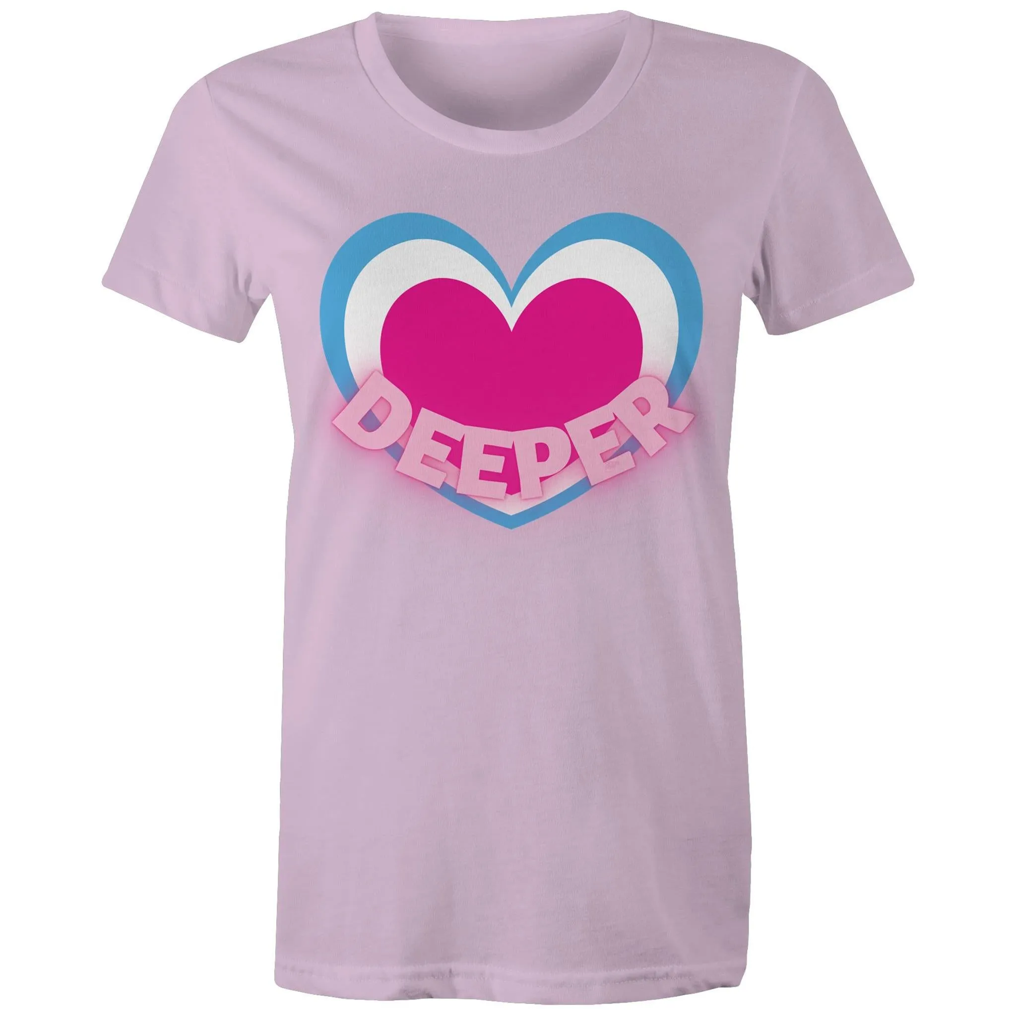 Trans Pride Australia Deep T-Shirt for Women (T008)