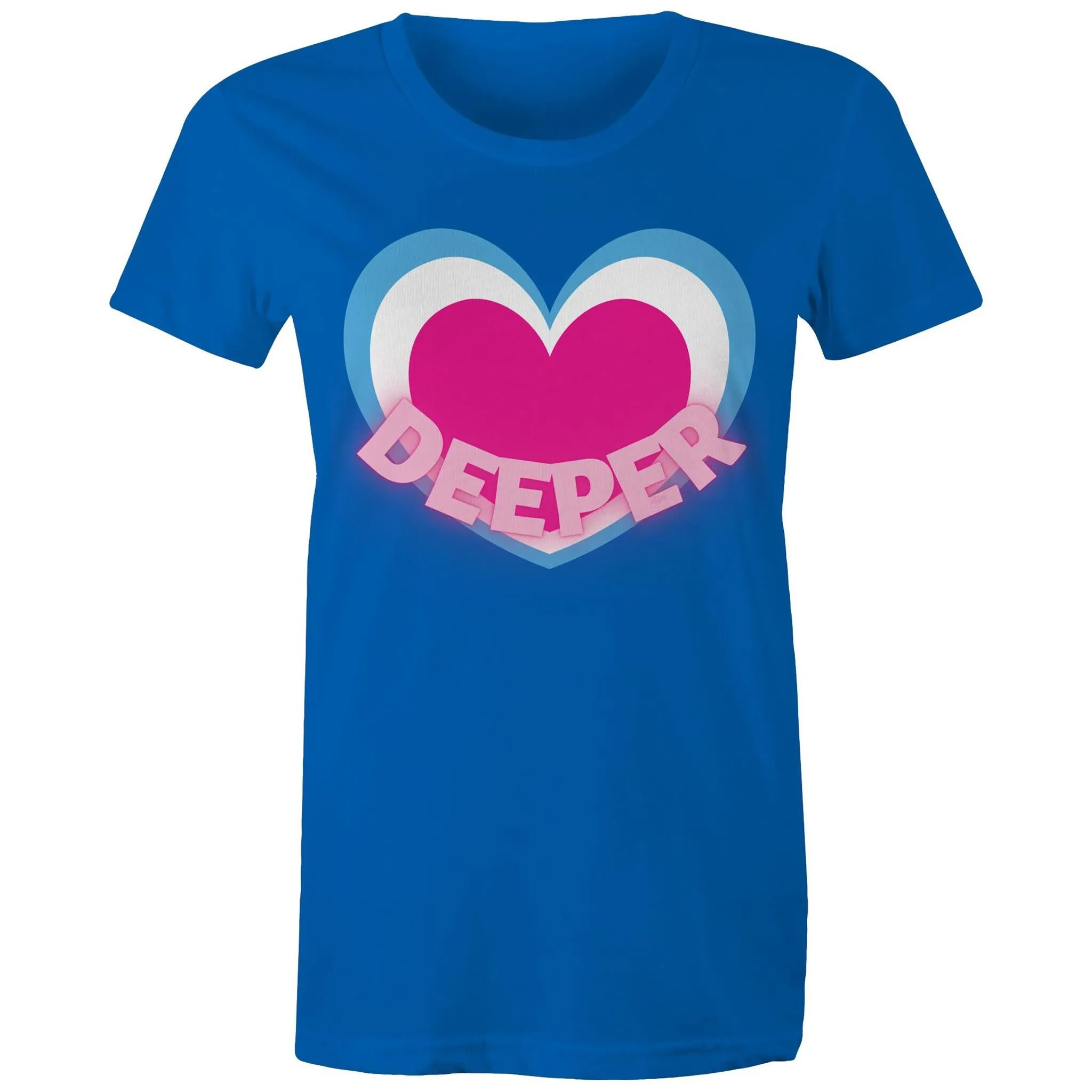 Trans Pride Australia Deep T-Shirt for Women (T008)