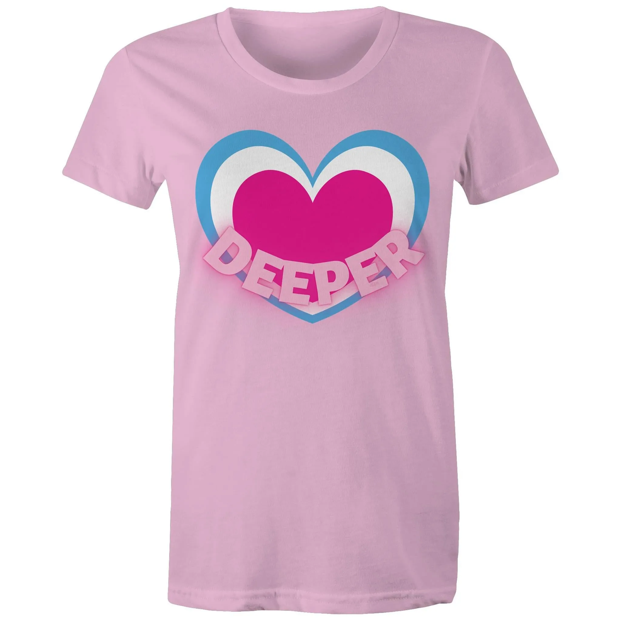 Trans Pride Australia Deep T-Shirt for Women (T008)