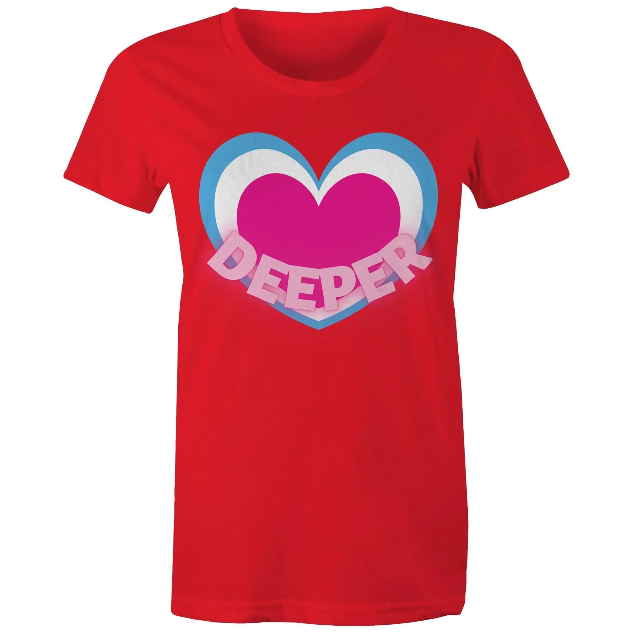 Trans Pride Australia Deep T-Shirt for Women (T008)