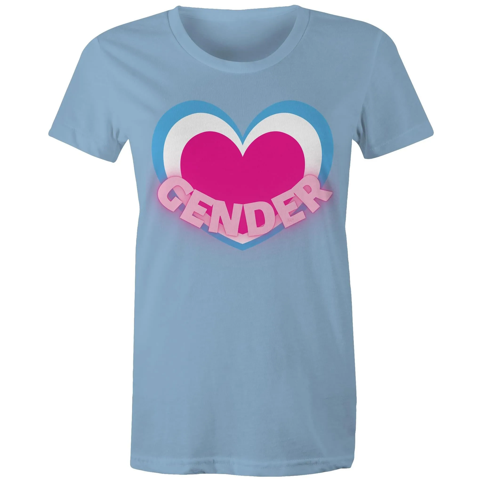 Trans Pride Australia Gender T-Shirt for Women