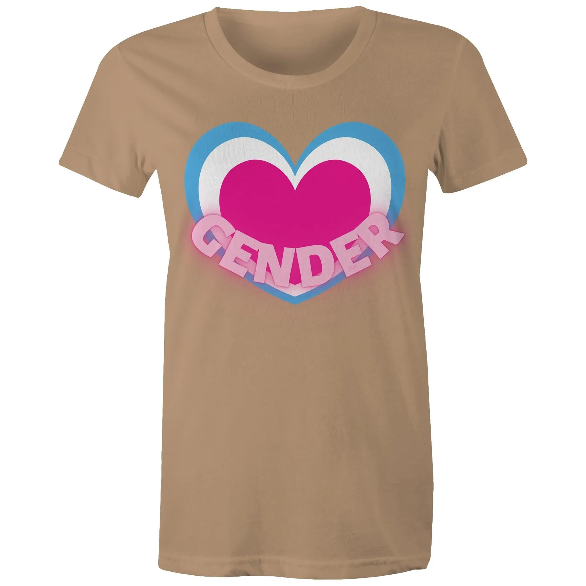 Trans Pride Australia Gender T-Shirt for Women