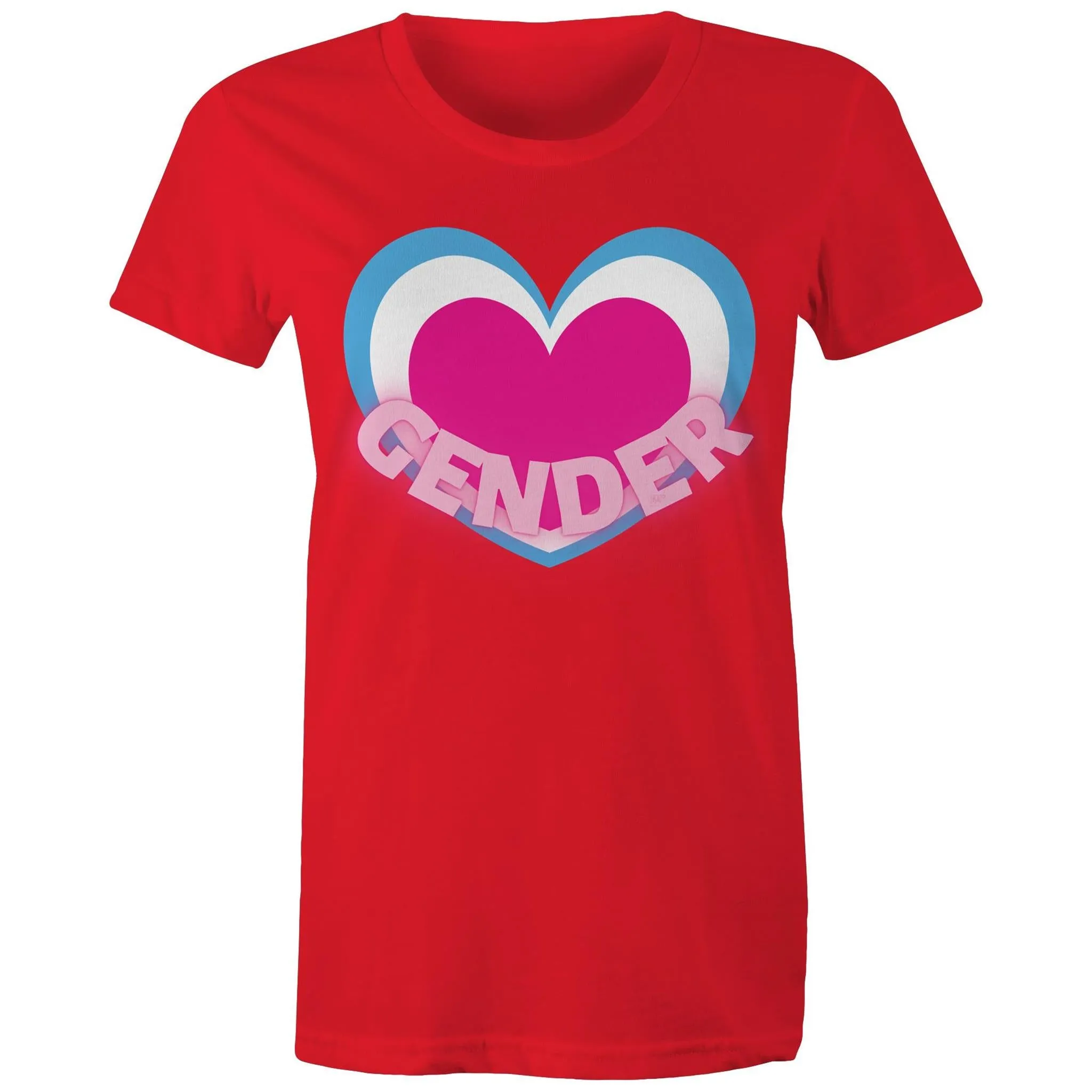 Trans Pride Australia Gender T-Shirt for Women