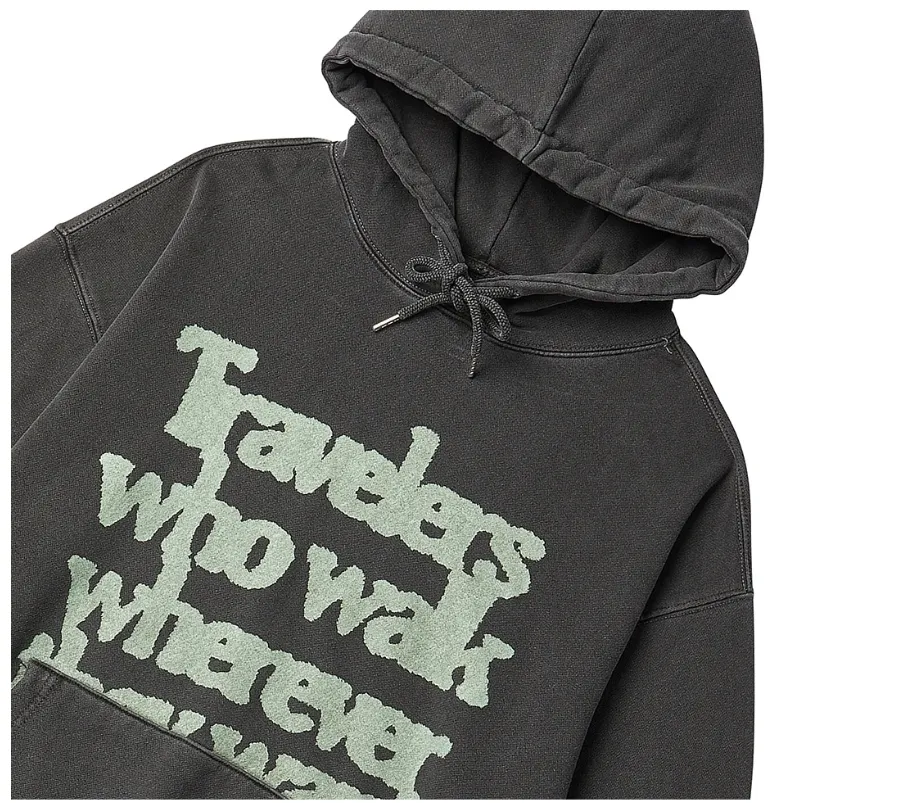 Travel Street Style Long Sleeves Cotton Oversized Logo