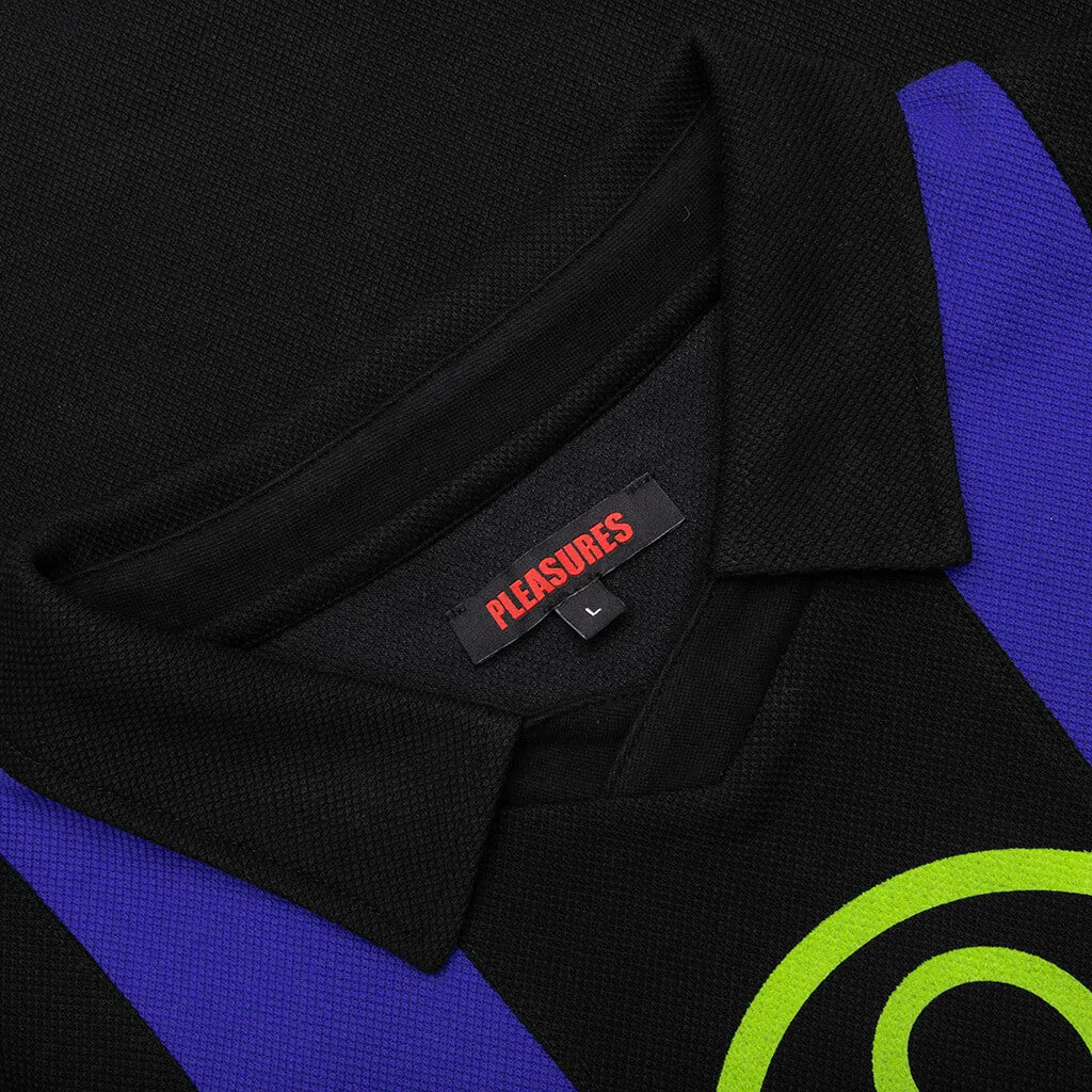 Trespass Rugby Polo Shirt - Black