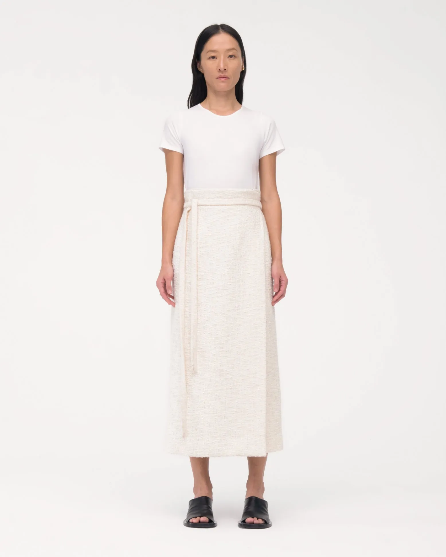 Tweed Wrap Skirt: High-Quality Wrap Skirt made of Tweed Fabric - Perfect for Every Occasion!