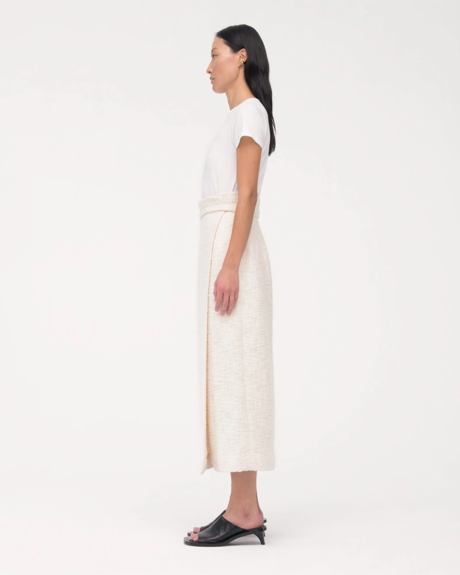 Tweed Wrap Skirt: High-Quality Wrap Skirt made of Tweed Fabric - Perfect for Every Occasion!