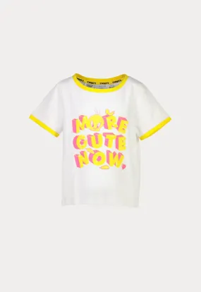 Tweety Bird Sequins T-Shirt - Text Print - Contrasting.