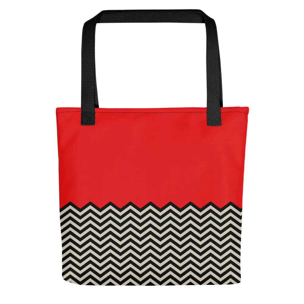 Twin Peaks Mountains Premium Tote Bag