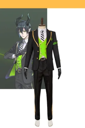 Twisted Wonderland Heartslabyul Uniform Green Cosplay Costume