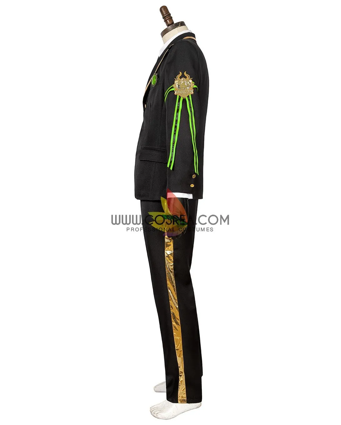 Twisted Wonderland Heartslabyul Uniform Green Cosplay Costume