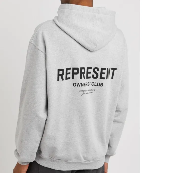 Unisex Cotton Logo Sweat - Long Sleeves, Street Style & Plain