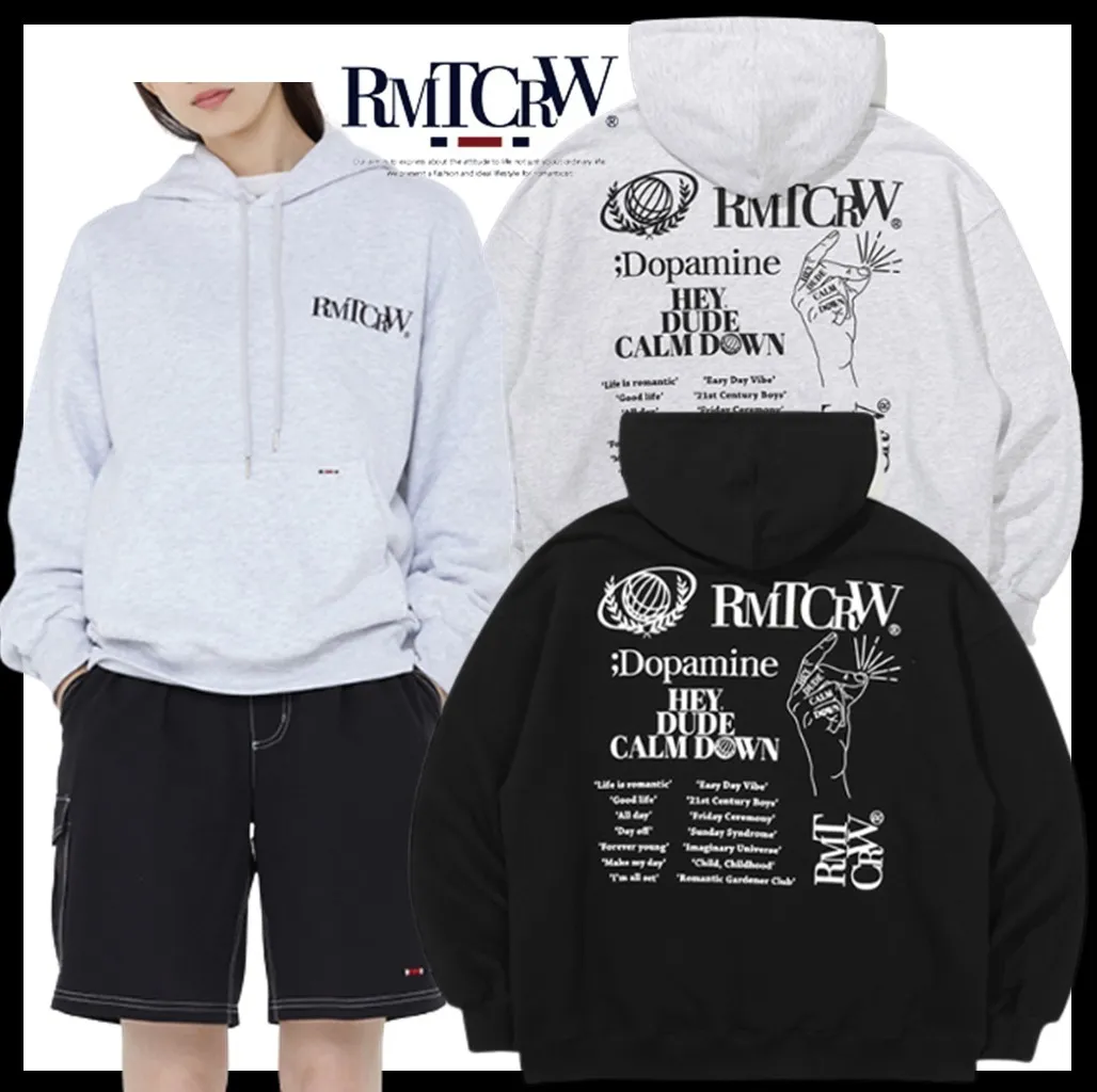 Unisex Logo Hoodies & Sweatshirts - Romantic Crown Street Style