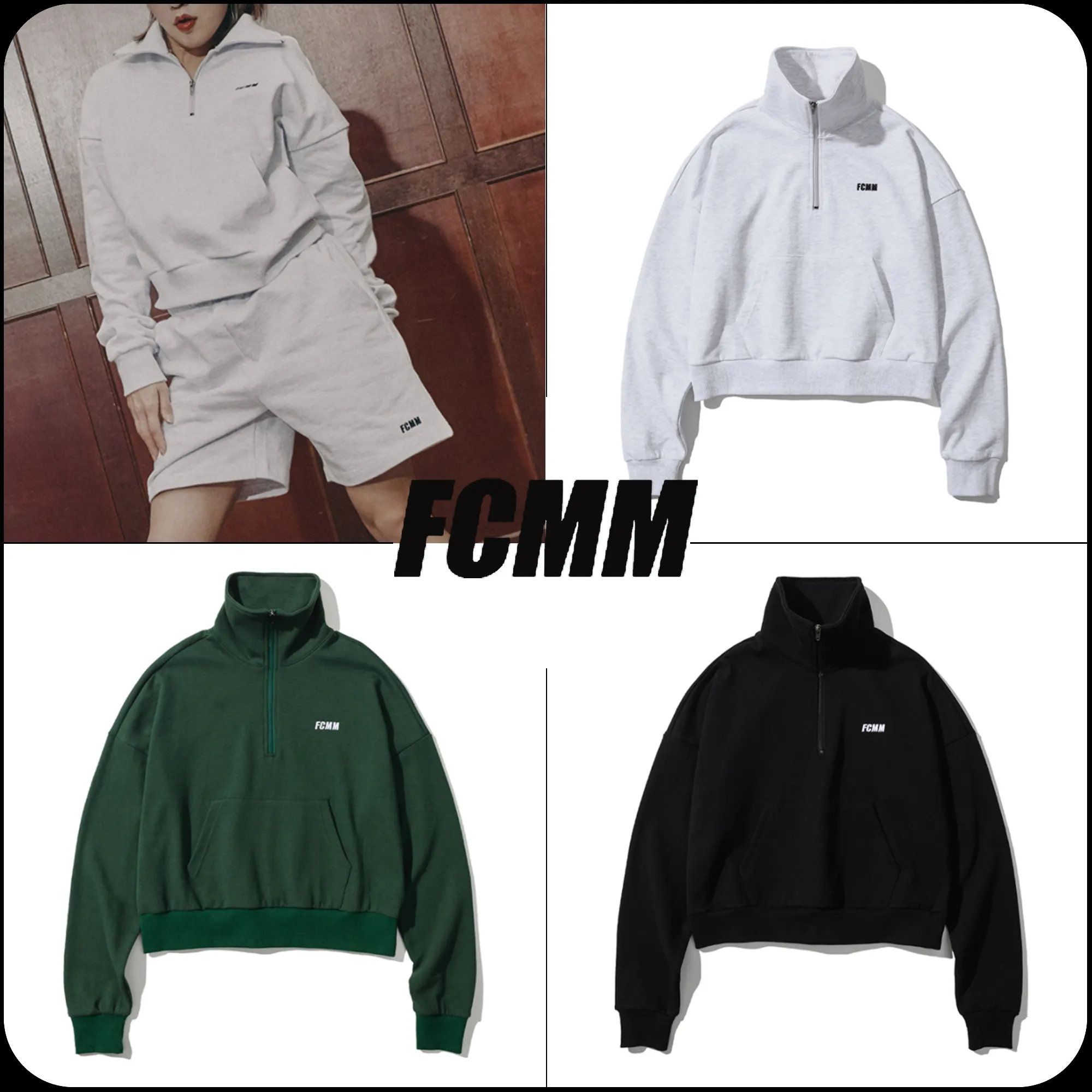 Unisex Long Sleeve Logo Hoodies & Sweatshirts on FCMM | Street Style