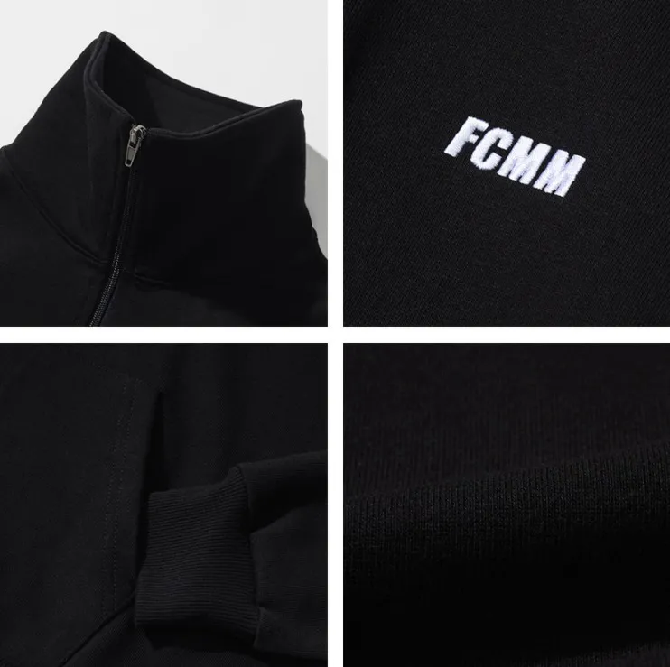 Unisex Long Sleeve Logo Hoodies & Sweatshirts on FCMM | Street Style