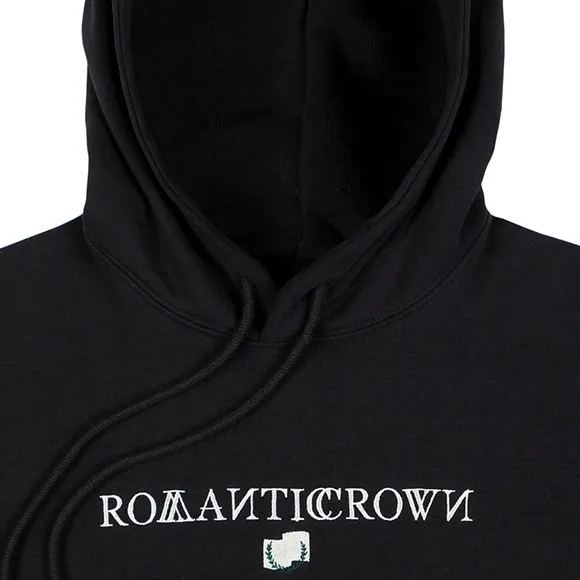 Unisex Street Style Oversized Logo Hoodies & Sweatshirts - ROMANTIC CROWN