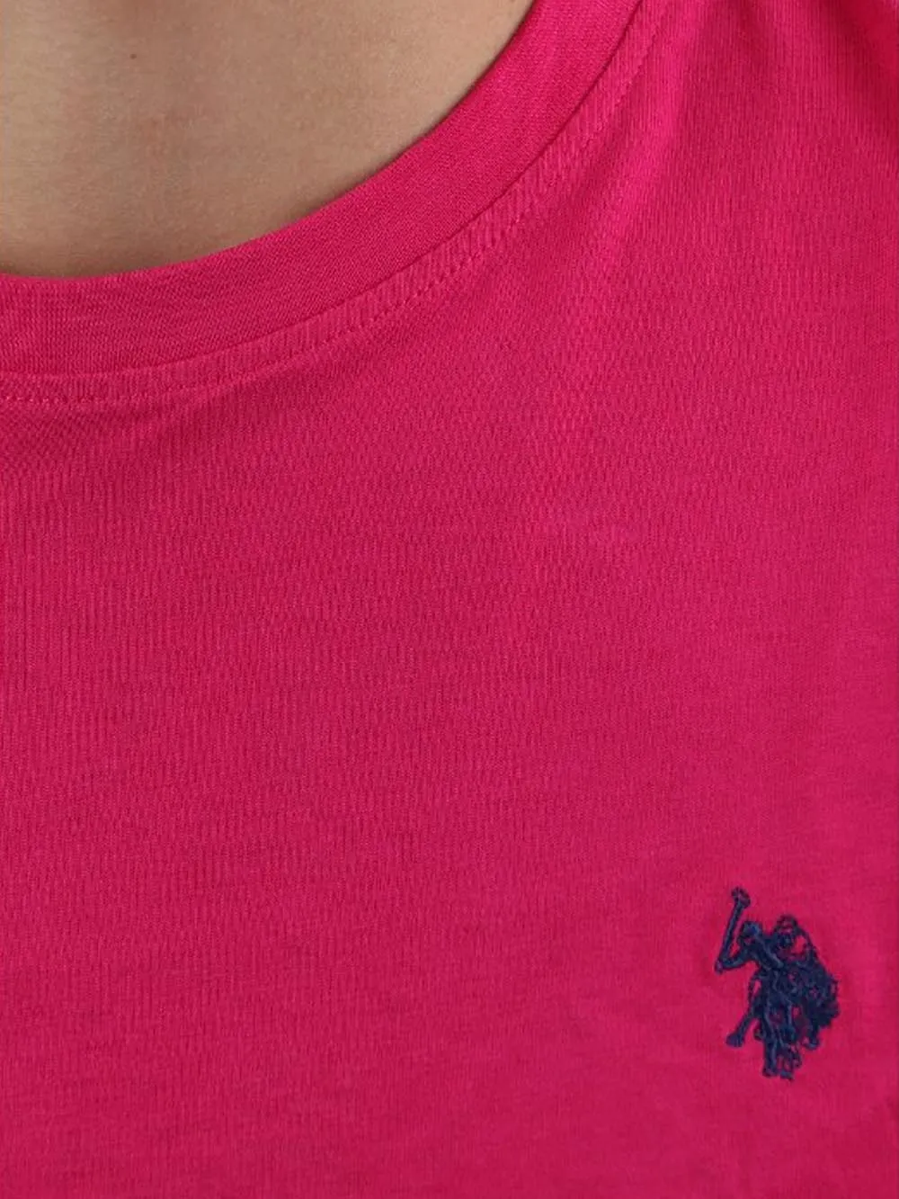 U.S. Polo Assn. Men's Fuchsia Mick T-shirt 67359 49351 - Direct Results