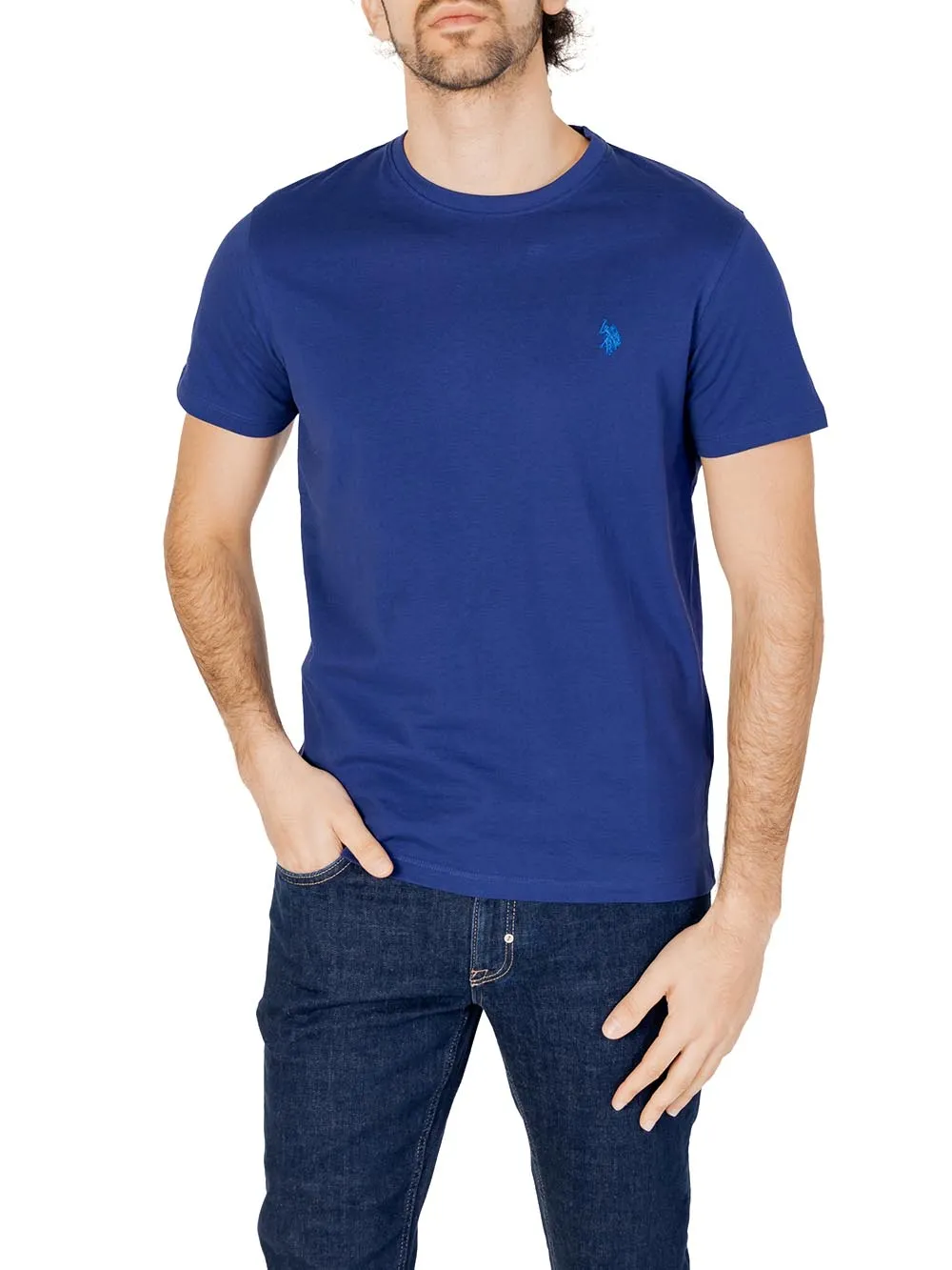 US Polo Assn. Men's Mick 67359 49351 Blue T-shirt