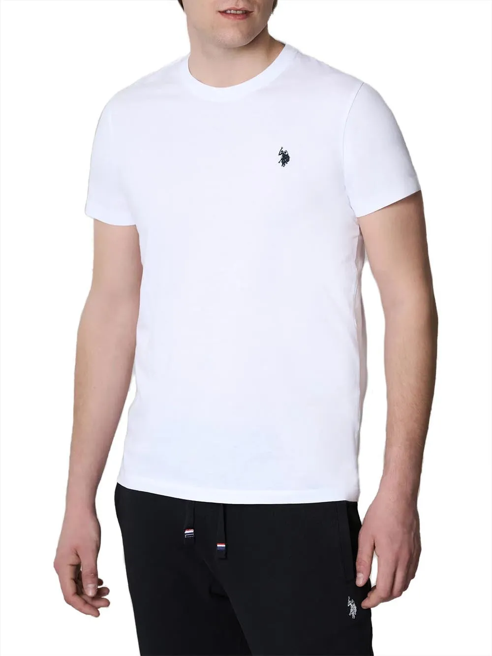 U.S. Polo Assn. Men's Mick 67359 49351 White T-shirt.