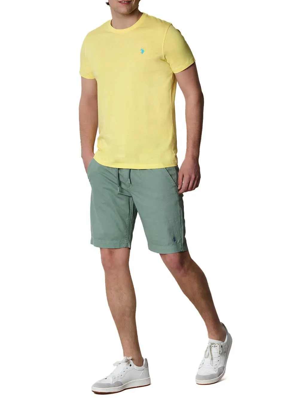 U.S. Polo Assn. Men's Mick 67359 49351 Yellow T-shirt