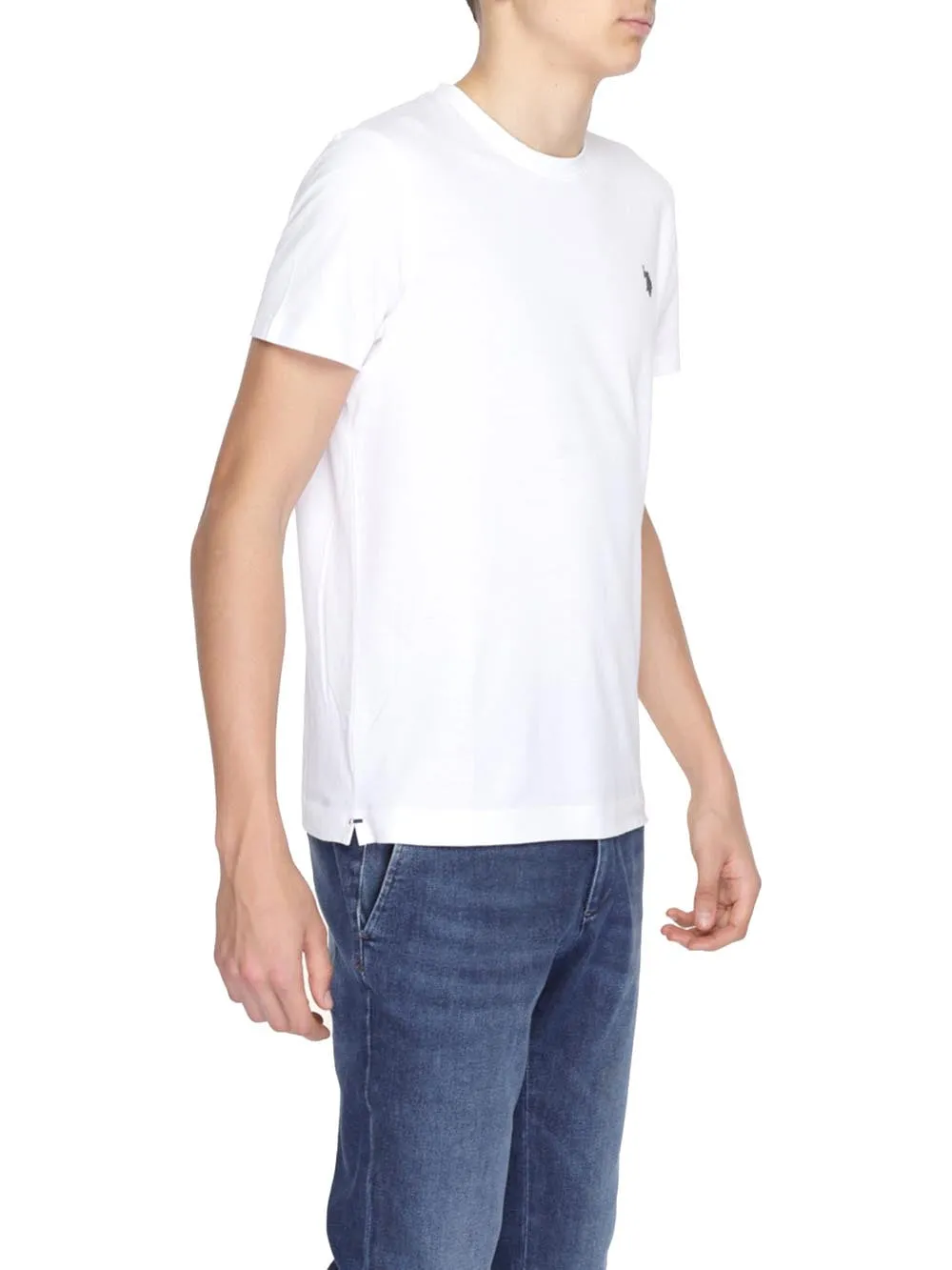 U.S. Polo Assn. Men's Mick 67578 53565 White T-shirt