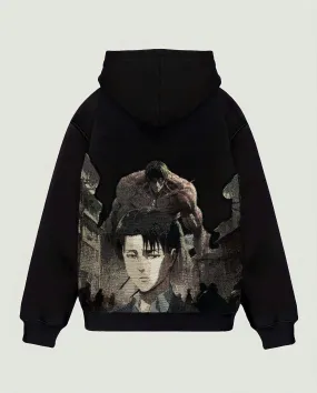 VA-AW23-690 ATTACK ON TITAN TAPESTRY HOODIE