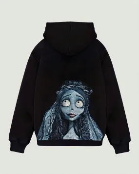 VA-SS22-666 CORPSE BRIDE TAPESTRY HOODIE