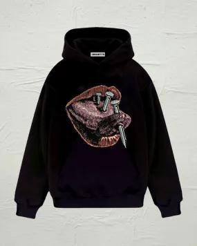 VA-SS24-786 LIPS TAPESTRY HOODIE