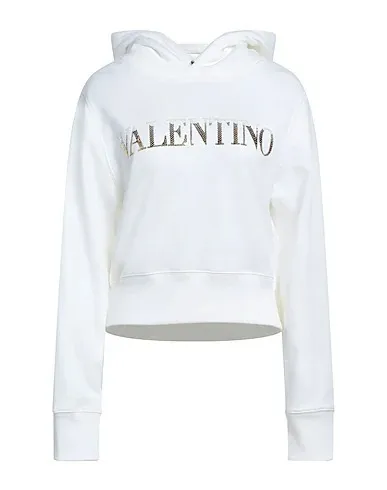 Valentino Unisex Long Sleeves Cotton Logo: Shop the Street Style Nylon Collection