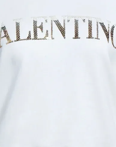 Valentino Unisex Long Sleeves Cotton Logo: Shop the Street Style Nylon Collection