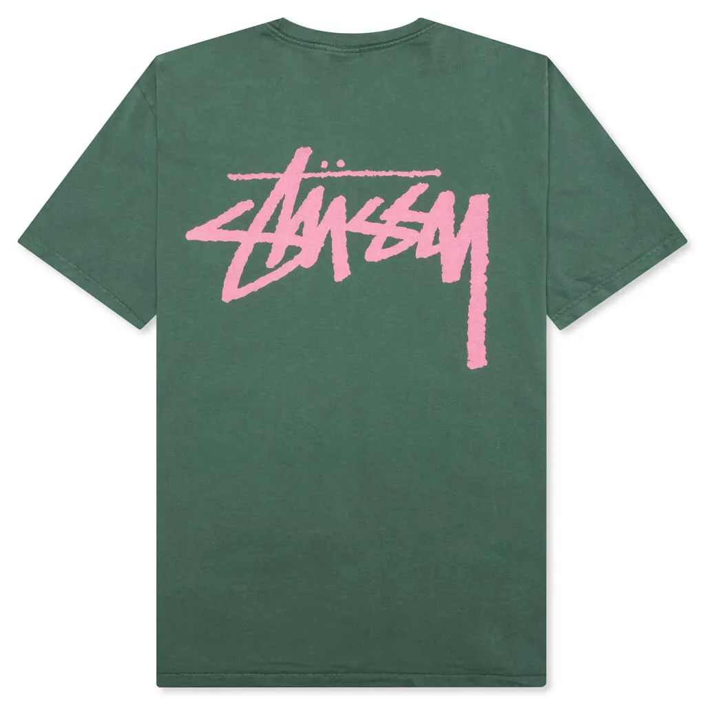 Venus Pigment Dyed T-Shirt - Forest Green