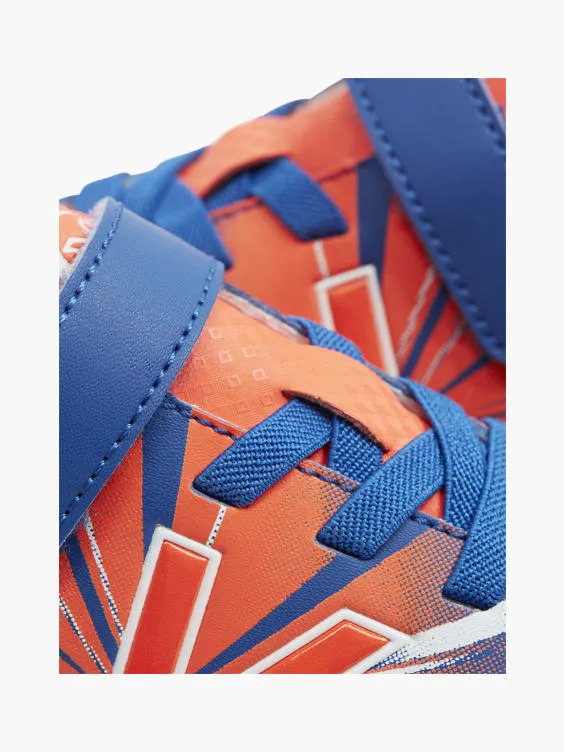 Victory  Junior Orange/Royal Blue Football Boots