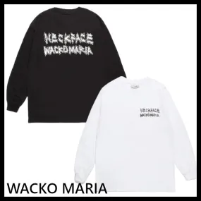 WACKO MARIA Cotton Logo Long Sleeve T-Shirt