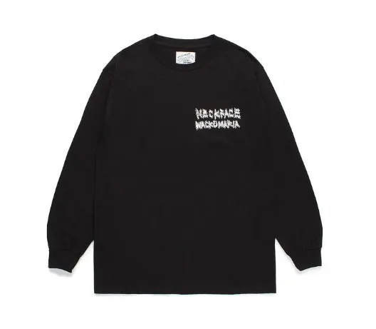 WACKO MARIA Cotton Logo Long Sleeve T-Shirt