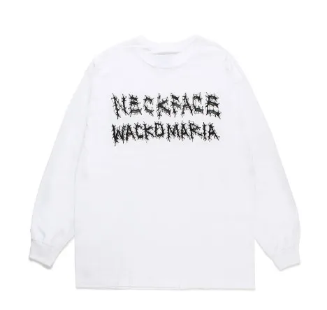 WACKO MARIA Cotton Logo Long Sleeve T-Shirt