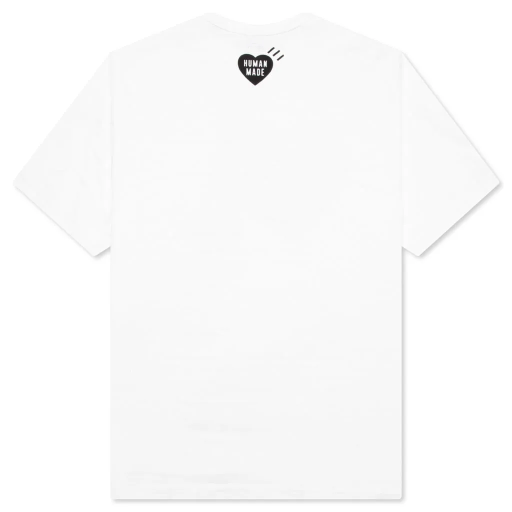 White Graphic T-Shirt #5