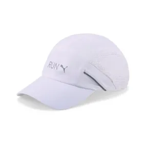 White Lightweight Running Cap Puma